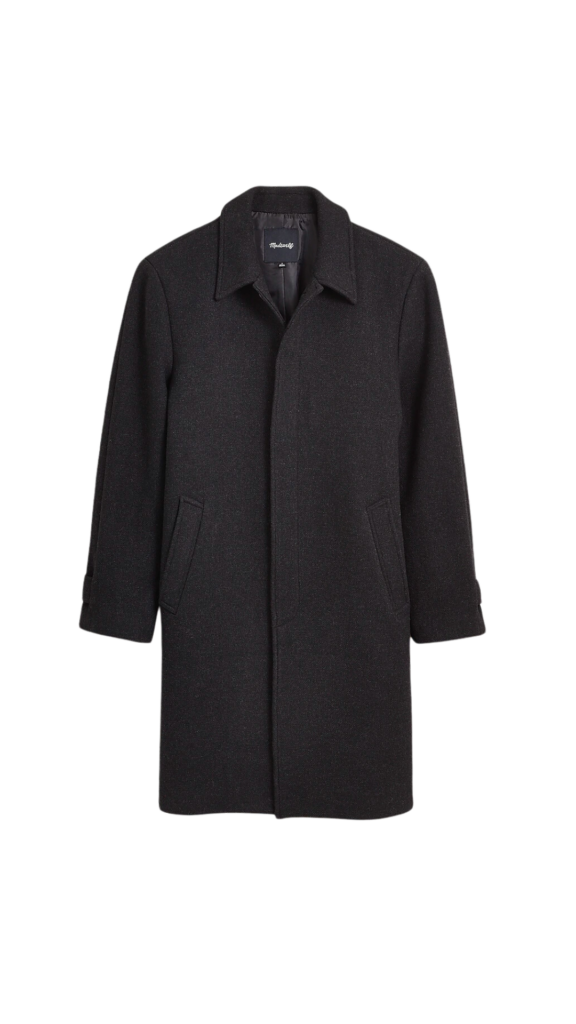 Madewell Topcoat Mens Style Inspiration 2024