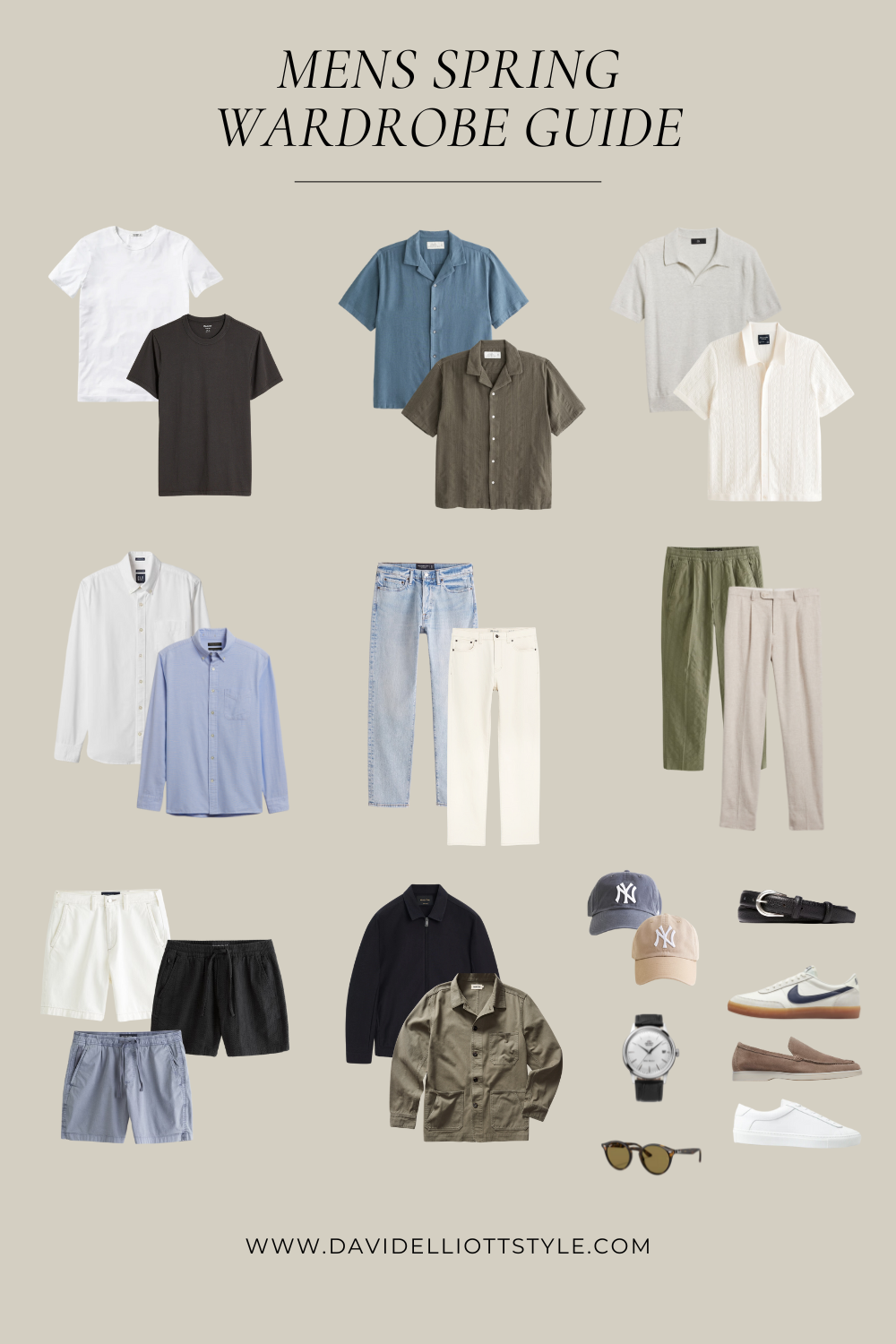 Men's Spring Wardrobe Guide