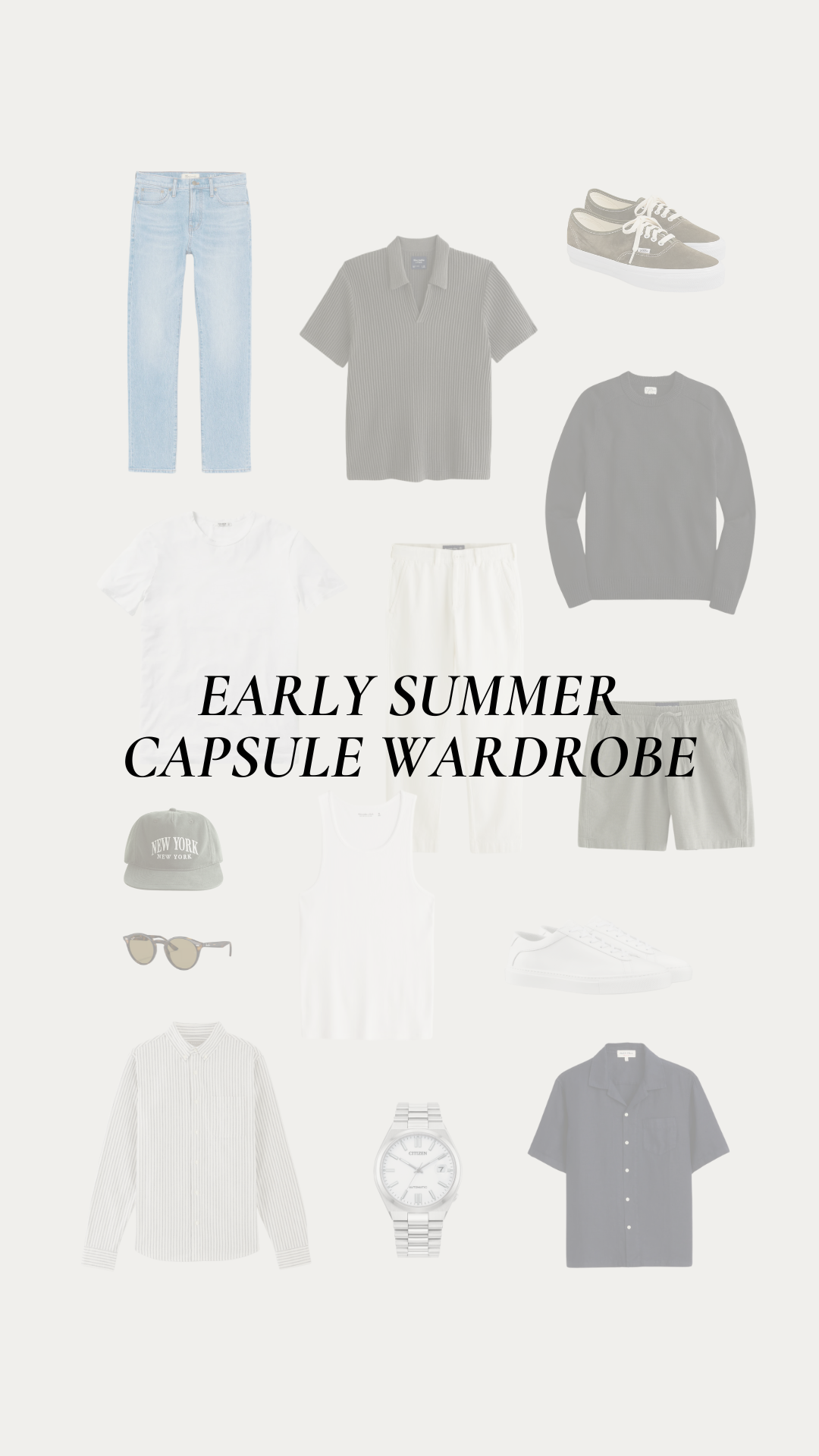 Early Summer Capsule Wardrobe