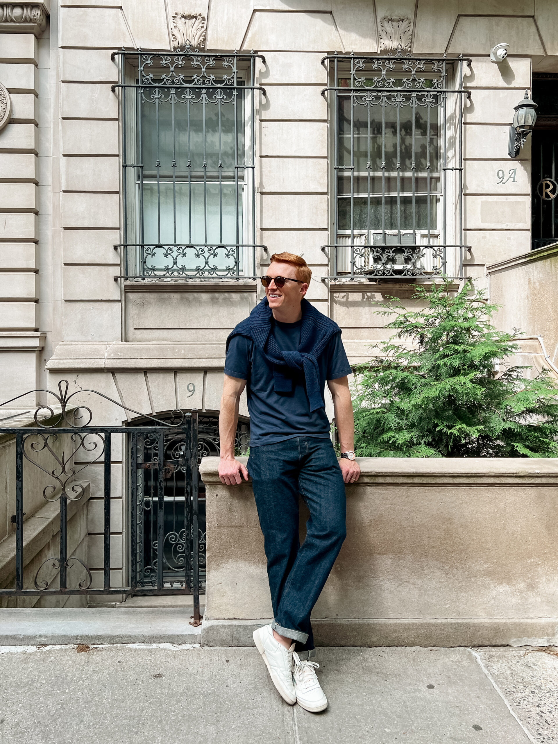 4 outfits I wore in NYC: Spring Time Navy