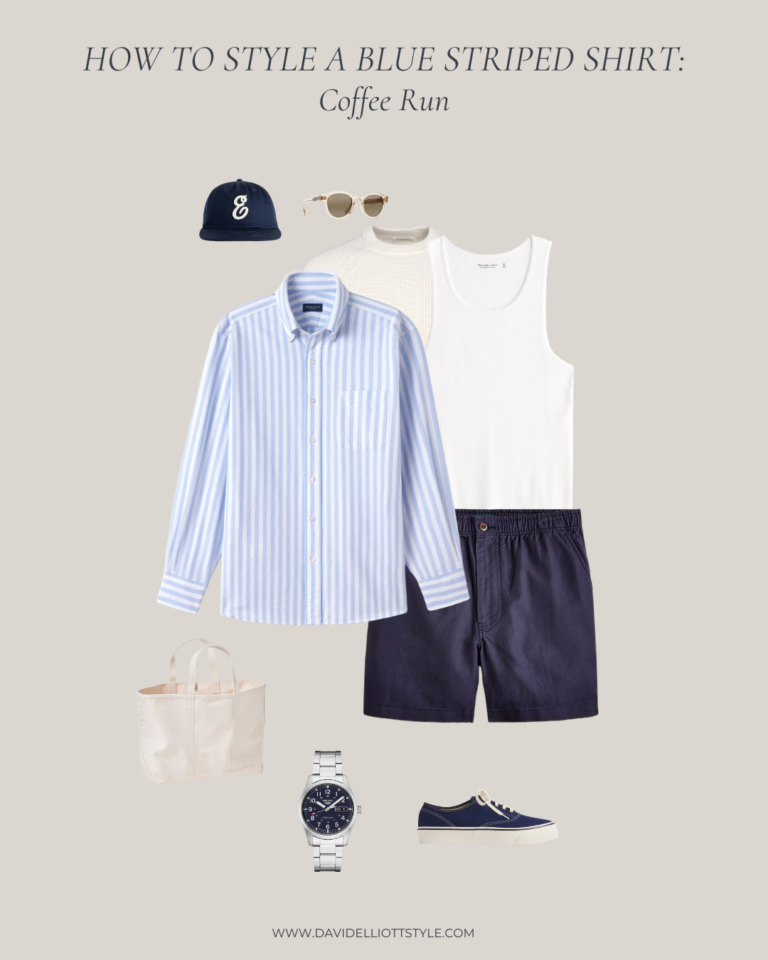 Blue Striped Shirt